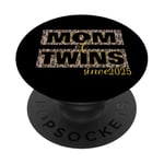 Idée cadeau maman jumeaux 2025 naissance maman jumelle PopSockets PopGrip Adhésif