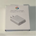 CHARGEUR SECTEUR ORIGINE GOOGLE 30W USB C BLANC VERSION US