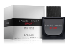 LALIQUE Encre Noire Sport 100ml Eau de Toilette Spray for Men - NEW & SEALED