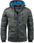 Veste D'hiver Pour Homme Geographical Norway Beachwood Gris: Xl