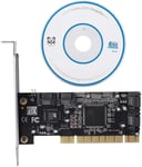 Carte contrôleur PCI, PCI SATA 4 Ports PCI à 4 Ports SATA internes 1,5 Gbps Sil3114 Chipset Raid avec Interface SATA, Prise en Charge de 98SE/Me/2000/XP/NT4.0/XP 64 Bits/Vista