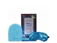 Glov Glov Sleeping Beauty Set Glov: Sleeping Beauty, Sleep Mask, Blue + Sleeping Beauty, Makeup Remover Glove, Bouncy Blue For Women