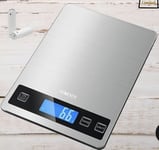 2 x Electronic Kitchen Scales 1g -  15kg Food Scales big Panel Tare g kg lb fl