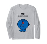 Mr. Men Little Miss Meme - Mr. Overthinker - Mr. Worry Long Sleeve T-Shirt