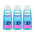 3 Pack Clearasil Rapid Action Clearing Toner Wash Visibly Clearer 200ml