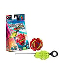 Beyblade Burst QuadStrike, Starter Pack avec toupie de compétition Stellar Hyperion H8 et Lanceur