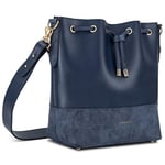 Expatrié Sac à main bleu Femme Fille SARAH sac porté épaule en cuir synthétique végétalien pour loisirs & travail - Sac Crossbody chic & élégant