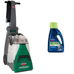 BISSELL Big Green | Upright Carpet Cleaner | Professional- 48F3E & Wash & Protect Formula | for Use with All Leading Upright Carpet Cleaners | Removes Pet Stains & Odours | 1087N, Plastic