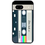 Coque noire pour Pixel 8A cassette