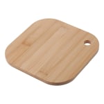 2 Pcs Square Bamboo Cutting Board Camping Cutting Board  Kitchen