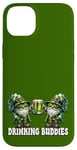 iPhone 14 Plus Green Gnomes In St Patricks Day Costume For Drinking Buddies Case