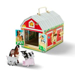 Melissa & Doug Latches Barn | Developmental Toy | Motor Skills | Problem Solving | 3+ | Gift for Boy or Girl