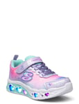 Skechers Girls Flutter Heart Lights - Simply Love Multi/patterned