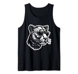 Panther Illustration Tank Top