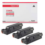 TONER 3330VDNI 3330 VDNI 106R03623 Noir x 3 Compatible pour XEROX-NOPAN-INK Phaser 3330, Phaser 3330dni, Phaser 3330Vdni, WorkCentre 3335dni, WorkCentre 3335dnim, WorkCentre 3335Vdni, WorkCentre 3345dni, WorkCentre 3345dnim, WorkCentre 3345Vdni, Wor