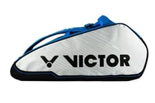 Victor Sac de Raquette Multithermobag Badminton Tennis Squash Sac Bleu/Blanc, Bleu/Blanc, Sac de Raquette Multi-Thermique