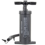 HIGHLANDER CYCLONE HAMMER 2.8L DOUBLE ACTION HAND PISTON AIR PUMP CAMPING BLACK