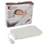 Kleeneze Electric Heated Double Under Blanket,3 Heat Settings Machine Washable