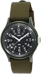 TIMEX Original Vietnamese Camper 36mm Black dial Khaki Nylon Strap TW2P 88400