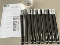 Golf Pride Tour Velvet MIDSIZE Golf Grips x 10 + Tape and instructions