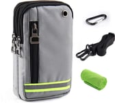 Portefeuille Housse Sport Petit Pochette Tactique Ceinture Homme Bandoulière Sac Sacoche Gadget Banane À Main Sac Téléphone Portable Sac De Voyage Avec Boucle Pour Iphone Samsung Wiko Smartphone