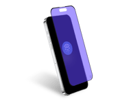 Protège écran iPhone 15 2.5D Anti Lumière Bleue - Garanti à vie Force Glass - Neuf