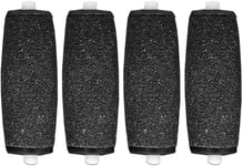 4 x Compatible Scholl Velvet Diamond Pedi Coarse Replacement Rollers Hard Skin