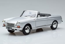 184835 Peugeot 404 Convertible Silver Norev 1/18