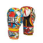 LEONE 1947, Gants de Boxe Hero Junior, Adulte Unisexe, Blanc, 6 OZ, GN400J