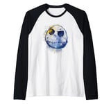 The Nightmare Before Christmas Painted Jack Skellington Manche Raglan