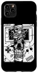 Coque pour iPhone 11 Pro Max JEU VIDÉO VINTAGE VINTAGE VIDÉO JEU VIDÉO RETRO JEU VIDÉO SKULL