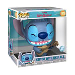 Lilo & Stitch Stitch with Ukulele (Jumbo Pop!) Vinyl Figurine 1419 Funko Pop! multicolor