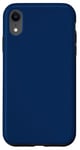 Coque pour iPhone XR Couleur bleu nuit