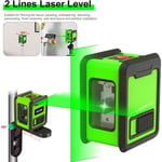 Niveau Laser , Autonivelant Niveau Laser Vert Chantier à Ligne Croisée Verticale et Horizontale 3D, avec Sac de Protection