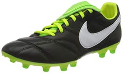 Nike Men's Premier II Fg Football Shoe, Black/White-Volt-Electric GREE, 7.5 UK