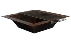 Kummin Grillinsats 80x80 cm Corten