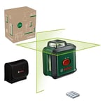 Bosch Laser lignes UniversalLevel 360 (laser lignes vertical et horizontal avec laser à 360° pour un alignement dans toute la pièce, dans boîte carton pour e-commerce)