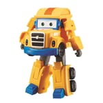 Figurine - AUDLEY - SUPER WINGS Transforming POPPA WHEEL 12 cm - Bras et jambes articulés - Robot en avion