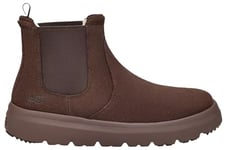 UGG Homme Burleigh Chelsea Botte Tendance, Noir, 44 EU