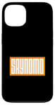 Coque pour iPhone 13 Orange SAYNOMO (Say No More) Orange Color Graphic