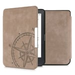 Slim Faux Suede Case Cover for Kobo Clara HD