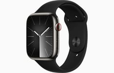 Apple Watch Series 8 Stainless 45 mm Cellular - Graphite - Excellent - Refurbished - Grey - One Size