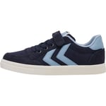 hummel Slimmer Stadil Low Borrelås Sko Barn - Navy - str. 35