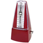 keepdrum gmpl RD Métronome mécanique avec cloche Horloge aufziehbar Rouge