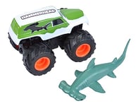 Wild Republic Adventure Mini Truck Requin-Marteau, Idée Cadeau pour Garçon, Ensemble de Jeu d’Imagination, Coffret de Jouets, Camion Miniature, 10 cm