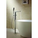 Paini France Robinetterie - Mitigeur bain/douche thermostatique sur pied Addict