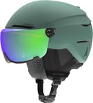 ATOMIC Savor Visor Stereo Casques Unisexe-Adulte, Green, 55-59