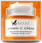 Organic Vitamin C Face Cream with Hyaluronic Acid & Retinol - Anti Ageing Moist