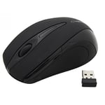 Esperanza EM101K Black Radio Transfer, PC Mouse, PC/Mac, 2 Ways