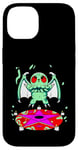 Coque pour iPhone 14 Kawaii Cthulhu Mignon Cthulhu Monstre Necronomicon Pastel Goth